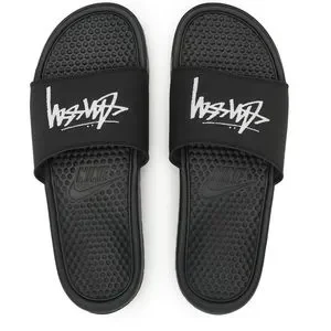 Stussy | Shoes | Black Stussy X Nike Slides | Poshmark display picture 3